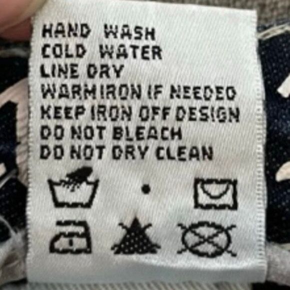 Y2K COOGI 8" Rhinestone Embellished Skinny Jeans Blue Dark Wash Contrast Stitchi - Picture 10 of 15